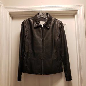 Nine West leather jacket